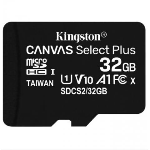 金士顿（Kingston）行车记录仪Micro sd内存卡 手机存储卡高速卡家庭摄像小tf SDCS2 32G