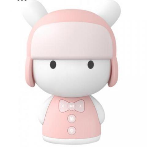 小米 米兔故事机mini-蓝牙版粉色 智能机器人儿童早教机婴儿益智玩具启蒙