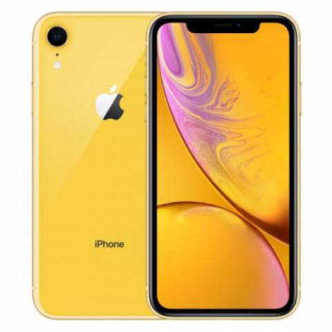 Apple iPhone XR (A2108) 移动联通电信4G手机 双卡双待 黄色 64G 全网通
