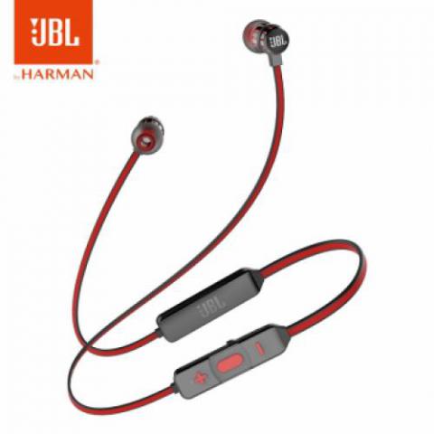 JBL T190BT 入耳式蓝牙耳机 无线耳机 手游耳机 运动耳机 带麦可通话 磁吸式设计 黑色
